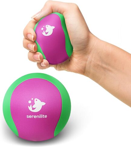 كرات الإجهاد سيرينيلايت للبالغين، كرة الضغط لعلاج اليد، كرة الإجهاد عدد 1، تمارين اليد للعلاج وتقوية القبضة، تقوية قبضة اليد، كرات العلاج الطبيعي in Kuwait