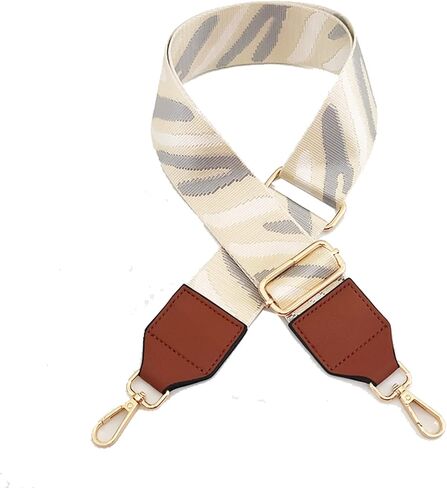 Wide Purse Strap Zebra Pattern Adjustable Crossbody Shoulder Bag Strap Handbag Strap Replacement Strap Extender in Saudi Arabia