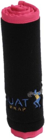 | Squat Wrap (Short) | Thin Bar Pad Wrap. Hugs-the-Bar. Secures to Standard & Olympic Barbells. Great for Squats, Lunges, & Leg Day. in Saudi Arabia