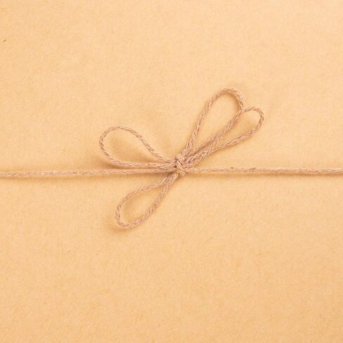 Twine String, 2 Ply 328 Feet Natural Black Twine, String for DIY Arts Crafts, Gift Wrapping, Gardening, Card, Letter, Packing Materials, Ornament String, Macrame Supplies (Black) in Kuwait