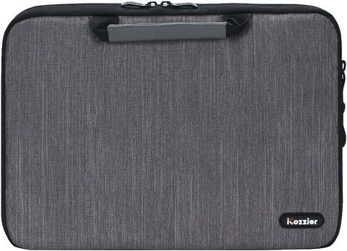 iCozzier 15-15.6 Inch Handle Electronic Accessories Strap Laptop Sleeve Case Bag Protective Bag for 15" MacBook Air/MacBook Pro/Pro Retina Sleeve – Grey in Saudi Arabia