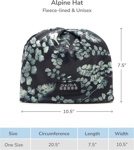 Vermont Women’s Stretch-Fit Fleece-Lined Beanie Ski Hat - Comfort and Style on The Slopes! Ideal Winter & Lightweight Headwear Blue in Kuwait