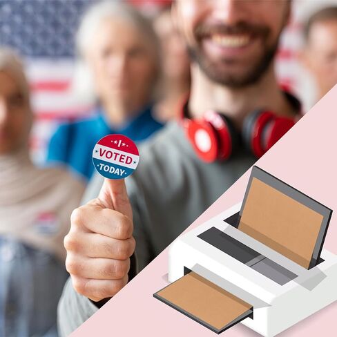 20 ورقة مقاس 2 × 2 بوصة ملصقات ملصقات ورقية بنية مستديرة من كرافت 400 قطعة ملصقات ملصقات كرافت قابلة للطباعة ملصقات مستديرة فارغة ملصقات شموع مستديرة بنية كرافت ملصقات نفث الحبر لطابعة الليزر عبر الإنترنت in Kuwait