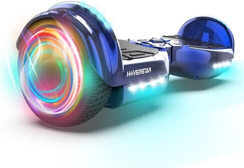 HOVERSTAR hoverboard High intensity headlights and LED running lights hooverboard wireless built in Bluetooth speaker None-Slip Footpad hoover boards for a 7-12 year old Easy and quick learning Comply with US UL Safety standard None-Slip Footpad in Kuwait