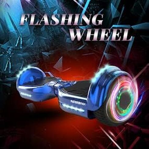 HOVERSTAR hoverboard High intensity headlights and LED running lights hooverboard wireless built in Bluetooth speaker None-Slip Footpad hoover boards for a 7-12 year old Easy and quick learning Comply with US UL Safety standard None-Slip Footpad in Kuwait