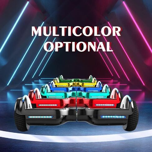 HOVERSTAR hoverboard High intensity headlights and LED running lights hooverboard wireless built in Bluetooth speaker None-Slip Footpad hoover boards for a 7-12 year old Easy and quick learning Comply with US UL Safety standard None-Slip Footpad in Kuwait