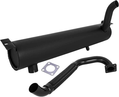 HVACSTAR Muffler & Exhaust Pipe W/Gasket 7100840 6701151 compatible with Bobcat Skid Steer Loader 751 753 763 773 7753 S130 S150 S160 S175 S185 T140 in Saudi Arabia