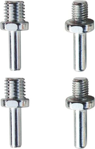 مغزل محول أربور لتلميع وطحن عجلات الأقراص، عبوة من 4 قطع in Kuwait