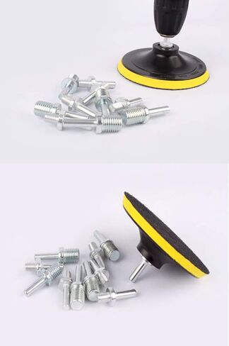 مغزل محول أربور لتلميع وطحن عجلات الأقراص، عبوة من 4 قطع in Kuwait