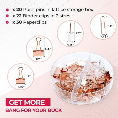 Rose Gold Office Supplies and Accessories - Cute Office Supplies for Women with Rose Gold Stapler, Tape Dispenser, Pen Holder, Scissors, Phone Holder, and More - for Stunning Rose Gold Office Decor in Saudi Arabia