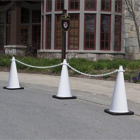 Mr. Chain's JBC Revolution Series Traffic Cones, Safety Pink, 28-Inch Height, Pack of 6 (97525-6A) in Saudi Arabia