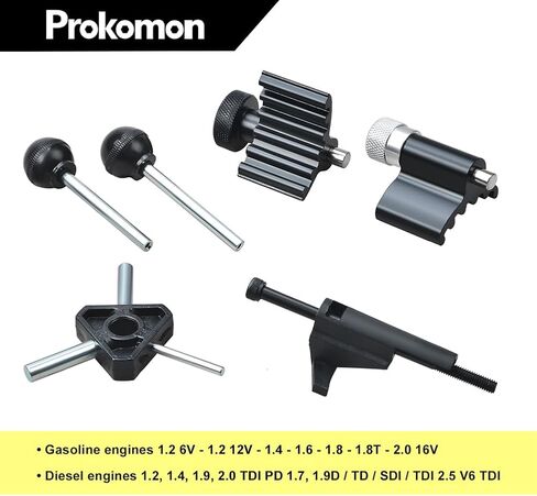 حزام المحرك Prokomon ضبط مجموعة أدوات توقيت القفل المتوافقة مع مجموعة Audi VW VAG Petrol Diesel in Kuwait