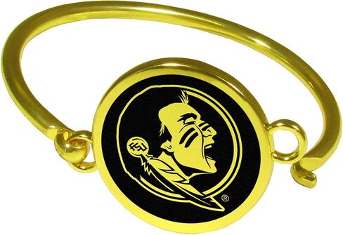 Siskiyou NCAA unisex-adult Gold Tone Bangle Bracelet in Saudi Arabia