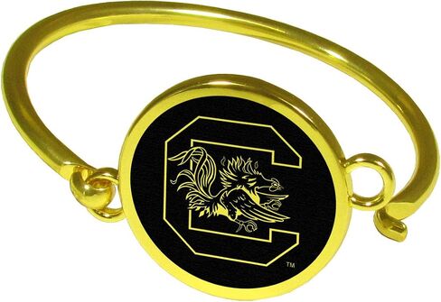 Siskiyou NCAA unisex-adult Gold Tone Bangle Bracelet in Saudi Arabia