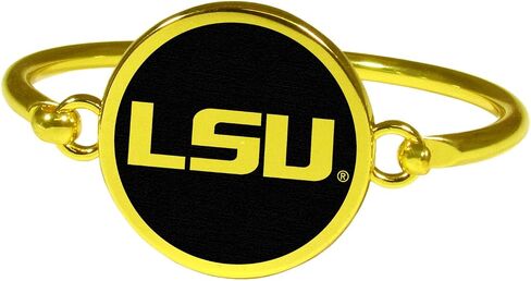 Siskiyou NCAA unisex-adult Gold Tone Bangle Bracelet in Saudi Arabia