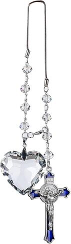 سيارة قلادة الصليب الصليب الحلي مرآة الرؤية الخلفية الديكور شنقا ديكور السيارات اكسسوارات السيارات كريستال + سبيكة in Kuwait