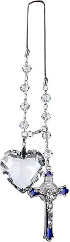 سيارة قلادة الصليب الصليب الحلي مرآة الرؤية الخلفية الديكور شنقا ديكور السيارات اكسسوارات السيارات كريستال + سبيكة in Kuwait