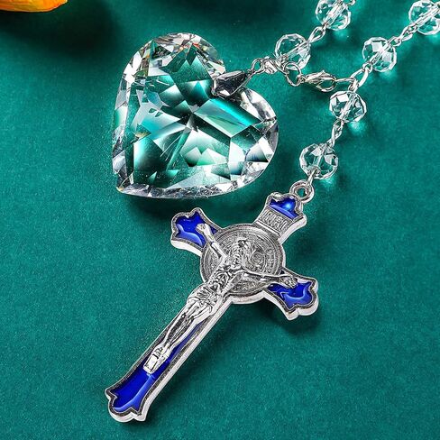 سيارة قلادة الصليب الصليب الحلي مرآة الرؤية الخلفية الديكور شنقا ديكور السيارات اكسسوارات السيارات كريستال + سبيكة in Kuwait