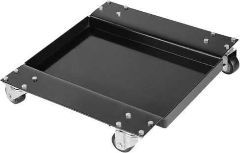 1100 رطل دراجة نارية رفع ATV مقص رفع جاك، 5.5-15.4 بوصة واسعة سطح السفينة مع دوللي وكرنك اليد وصينية أداة لدراجات الشوارع، دراجات الطراد، والدراجات النارية بجولة، أسود in Kuwait