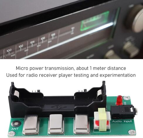 Amplitude Modulation Transmitter 3.6V 1MHZ 3MHZ 5MHZ 3 Channel AM Transmitter with Antenna and Audio Cable in Saudi Arabia