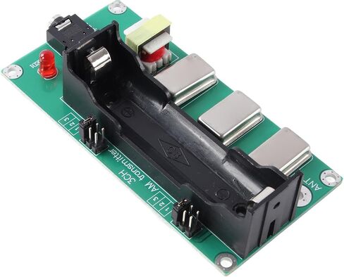 Amplitude Modulation Transmitter 3.6V 1MHZ 3MHZ 5MHZ 3 Channel AM Transmitter with Antenna and Audio Cable in Saudi Arabia