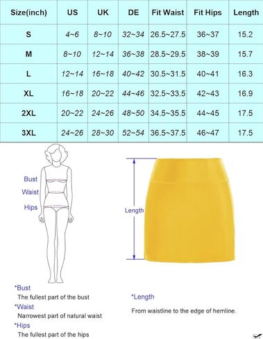 تنانير جاك سميث للنساء، كاجوال مع جيوب، تنانير تنس جولف، ملابس جولف (زهور الكاجو 01 متوسط) in Kuwait