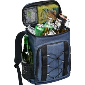 33 Cans Insulated Backpack Cooler - Leakproof Waterproof Lightweight Soft Coolers Bag for Camping Picnic Hiking Beach and Lunchbox Backpacks Bags-Leak Proof Ice Chest Back Pack in Saudi Arabia