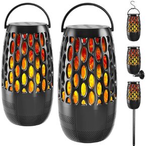 مكبرات صوت بلوتوث خارجية مطورة مع أضواء LED - IPX6 مقاومة للماء، مزامنة متعددة تصل إلى 100 مكبر صوت، إقران تلقائي، 3 أوضاع إضاءة، مكبر صوت محمول للفناء والحديقة، هدية مثالية للرجال والنساء in Kuwait