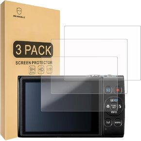 Mr.Shield Screen Protector compatible with Canon PowerShot ELPH 360 HS (A) / IXUS 285 HS (A) [Tempered Glass] [3-PACK] [Japan Glass with 9H Hardness] in Kuwait