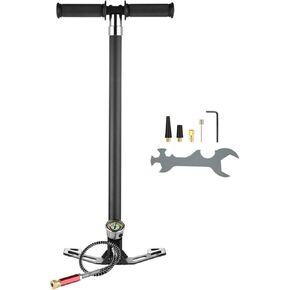 مضخة يدوية PCP 4 مراحل 30Mpa 4500PSI لإطارات تعبئة كرات الطلاء الهوائية المتوافقة مع SucceBuy (اسم اللون: 4 Stage 4500PSI) in Kuwait