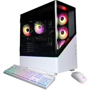 CyberPowerPC Gamer Xtreme VR Gaming PC ، Intel Core I7-14700F 2.1GHz ، Geforce RTX 5060 TI 16GB ، 16GB DDR5 ، 1TB PCIE 4.0 SSD ، WIFI Ready & Windows 11 Home (GXIVR8040A17) in Kuwait