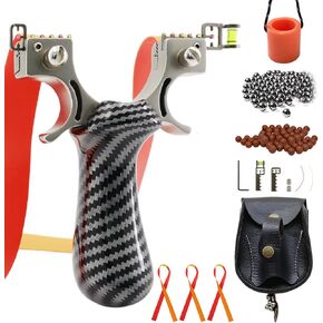 Professional Slingshot for Adults Hunting Sling Shot Set with Pouch Ammo for Outdoor Sports Catapult Slingshot in Saudi Arabia