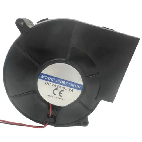 مروحة FD9733BHB مقاس 9.7 سم لمروحة تبريد بسلكين 24 فولت 0.30 أمبير 9733 97X33MM in Saudi Arabia