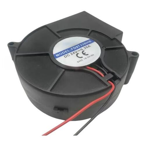 مروحة FD9733BHB مقاس 9.7 سم لمروحة تبريد بسلكين 24 فولت 0.30 أمبير 9733 97X33MM in Saudi Arabia