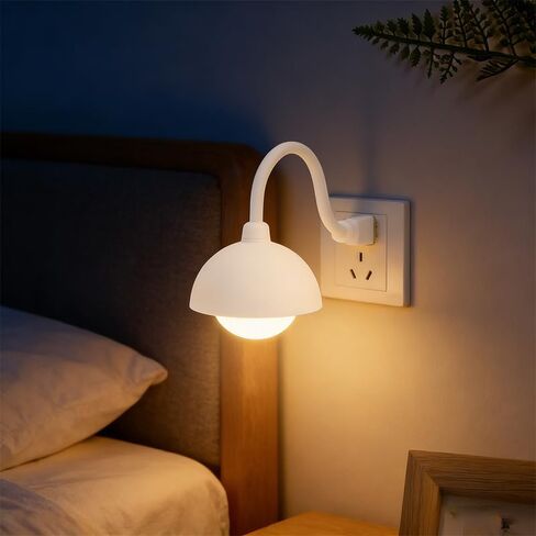 Dimmable USB Light, 6.8 Inch Flexible Gooseneck Mini Lamp, Portable LED Reading Light, Cute Touch Nightlight for PC Laptop Computer Notebook Power Bank, White in Saudi Arabia