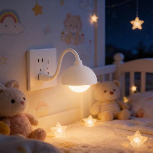 Dimmable USB Light, 6.8 Inch Flexible Gooseneck Mini Lamp, Portable LED Reading Light, Cute Touch Nightlight for PC Laptop Computer Notebook Power Bank, White in Saudi Arabia