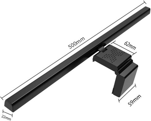 Computer Monitor Lamp, Screen Monitor Light Bar for Eye Caring, Screen Monitor Light Bar with Backlight for Eye Caring, E-Reading LED Task Lamp with Dimming Adjustment, Perfect for Reading and Study in Saudi Arabia