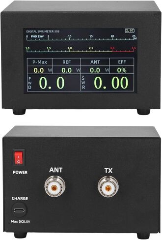 Digital Power SWR Meter Touch Screen Standing Ratio Meter for Ham Radio Enthusiasts in Saudi Arabia