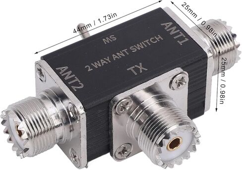 Antennae Transfer Switch Antennae Switch 1 Input 2 Output 0-50MHz Frequency SO239 Interface 2 Way Manual Antennae Transfer Switch in Saudi Arabia
