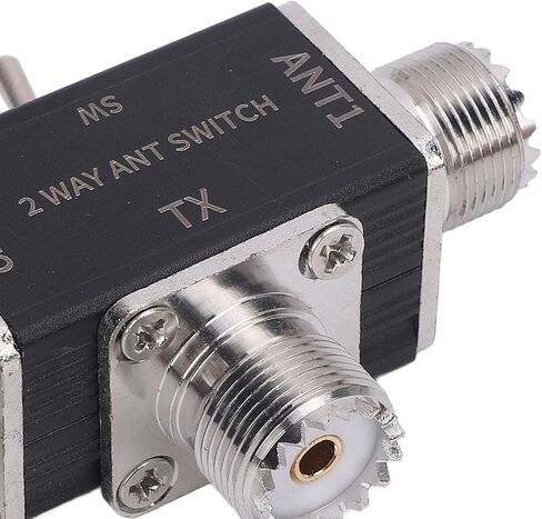 Antennae Transfer Switch Antennae Switch 1 Input 2 Output 0-50MHz Frequency SO239 Interface 2 Way Manual Antennae Transfer Switch in Saudi Arabia