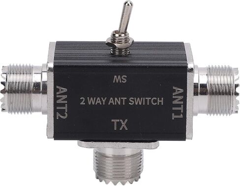 Antennae Transfer Switch Antennae Switch 1 Input 2 Output 0-50MHz Frequency SO239 Interface 2 Way Manual Antennae Transfer Switch in Saudi Arabia