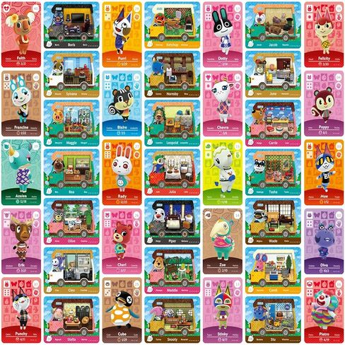41Pcs NFC Animal Small Cards in Saudi Arabia
