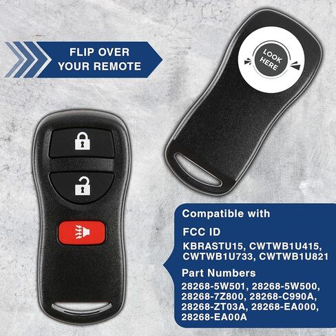 KeylessOption 2 حزمة العنصر 1 مفتاح فوب دخول بدون مفتاح عن بعد 1 غير مقطوع لمفتاح الإشعال المكون من 46 شريحة in Saudi Arabia