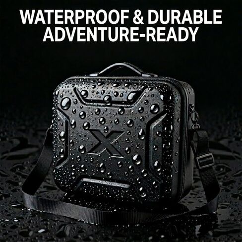 Carrying Case Compitable with Starlink Mini – Waterproof, Shockproof EVA Travel Bag with Shoulder Strap, Lightweight Protective Case for Outdoor Use in Saudi Arabia