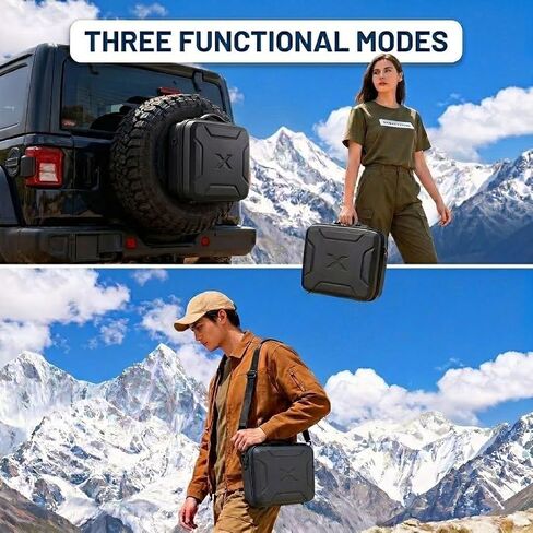 Carrying Case Compitable with Starlink Mini – Waterproof, Shockproof EVA Travel Bag with Shoulder Strap, Lightweight Protective Case for Outdoor Use in Saudi Arabia
