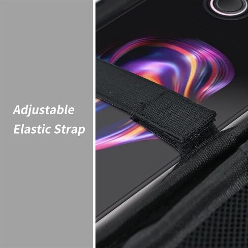 حافظة لجهاز Retroid Pocket 6، Retroid Pocket 5، وحدة التحكم في الألعاب المحمولة Retroid Pocket G2، أسود (أسود) in Kuwait