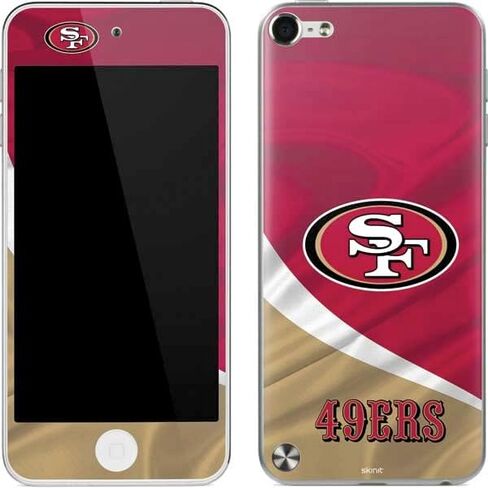Skinit Decal MP3 Player Skin Compatible with iPod Touch (5th Gen&2012) - Officially Licensed NFL San Francisco 49ers Design in Saudi Arabia