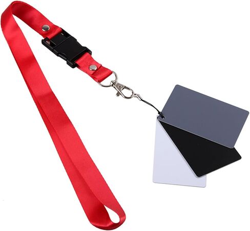 18Degree Digital White Black Gray Card Perfect for White Balance Calibration in Any Camera Accessory Photography Color Correction in Saudi Arabia