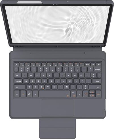 URBAN ARMOR GEAR UAG Wireless Keyboard Case with Integrated Trackpad US English for Samsung Galaxy Tab A11+ Plus/Galaxy Tab A9+ Plus - Multiple-Angle Kickstand USB-C Charging Folio Cover, Charcoal in Saudi Arabia