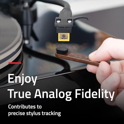 Fluance Turntable Stylus Cleaning Brush - Safely and Precisely Removes Dust and Debris from Your Record Player Needle to Preserve Sound Quality and Reduce Pops, Crackles, Surface Noise (VB61) in Saudi Arabia
